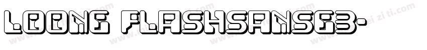 Loong Flashsansgb字体转换